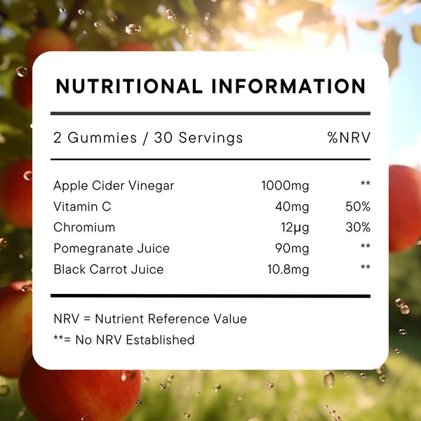 Nutritional Information ACV