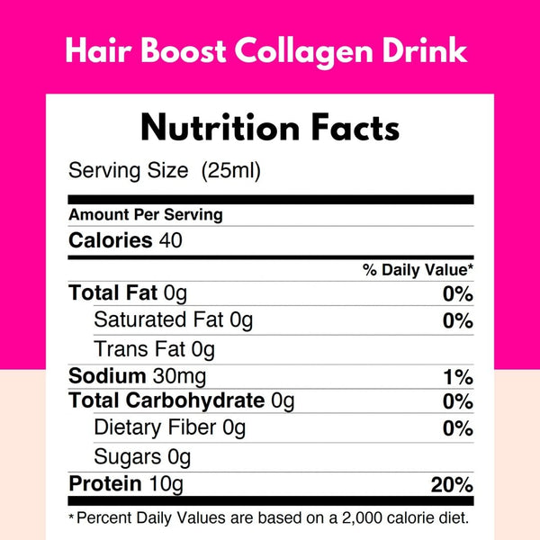Hair Boost Collagen Drink - Ms Hair